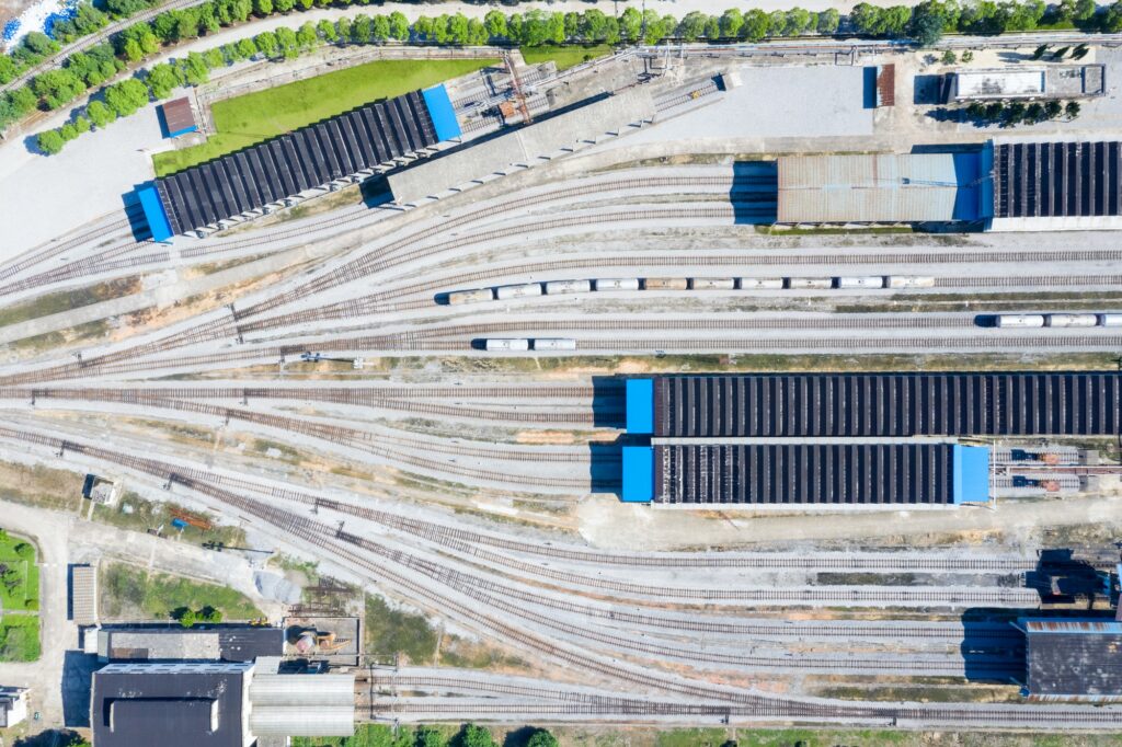 marshalling yard