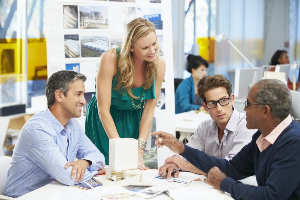 Meeting In Architects Office